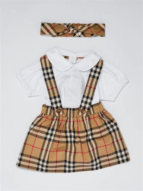 completo burberry neonata|Set e completi neonato di Burberry Kids .